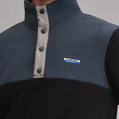 Eddie Bauer Men's Authentic Outdoor Fleece Snap-Mock Pullover alternate view 2