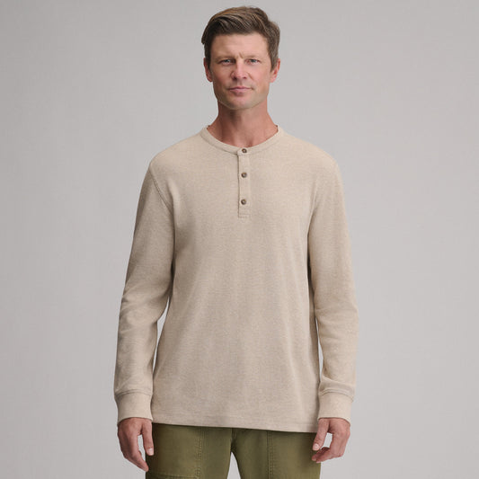 Eddie Bauer Men's Birds Eye Long-Sleeve Thermal Henley product image
