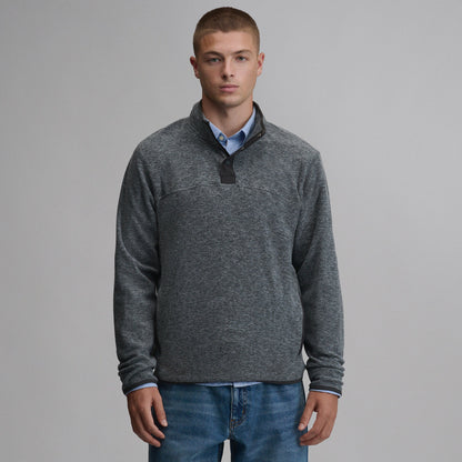 Eddie Bauer Men's Chutes Fleece Snap Mock Pullover product image