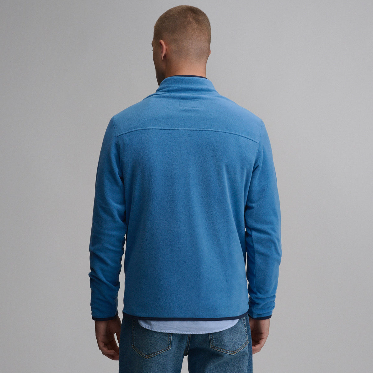 Eddie Bauer Men's Chutes Fleece Snap Mock Pullover alternate view 5