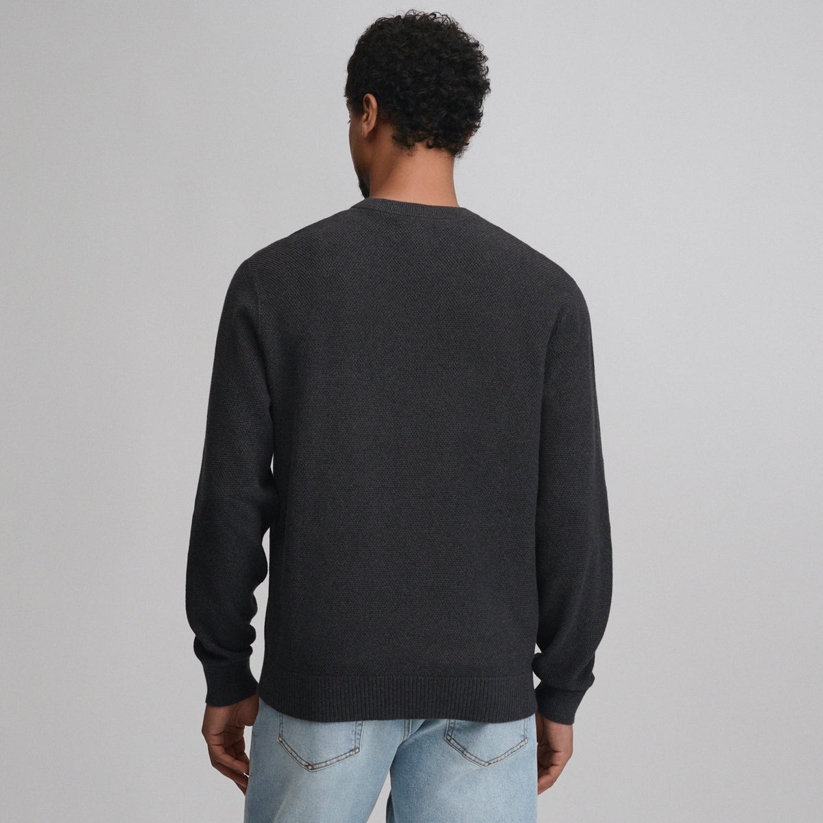 Eddie Bauer Men's Classic Crew Solid Sweater alternate view 1