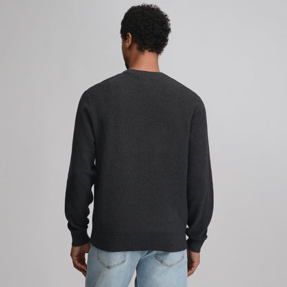 Eddie Bauer Men's Classic Crew Solid Sweater alternate view 1