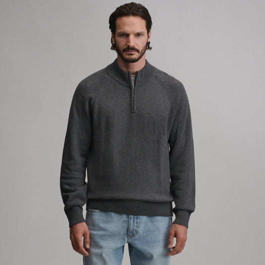 Eddie Bauer Men's Classic Quarter-Zip Sweater product image