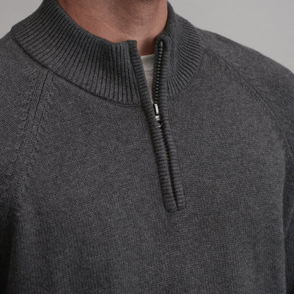 Eddie Bauer Men's Classic Quarter-Zip Sweater alternate view 2