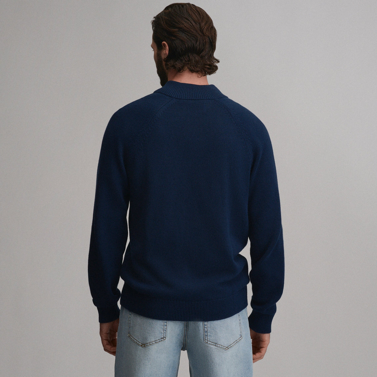 Eddie Bauer Men's Classic Quarter-Zip Sweater alternate view 5
