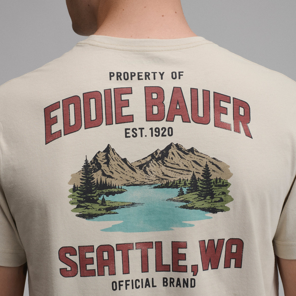 Eddie Bauer Men's EB Est. 1920 T-Shirt alternate view 3