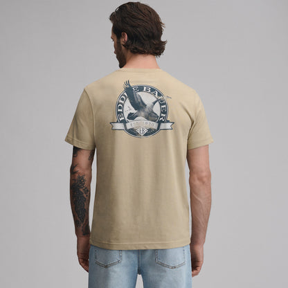 Eddie Bauer Men's EB Goose Embroidered T-Shirt alternate view 1