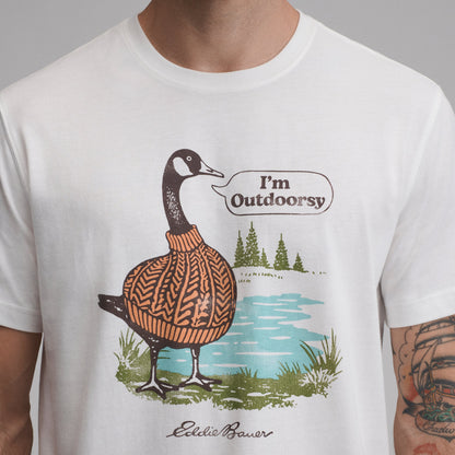 Eddie Bauer Men's EB Outdoorsy Goose T-Shirt alternate view 2