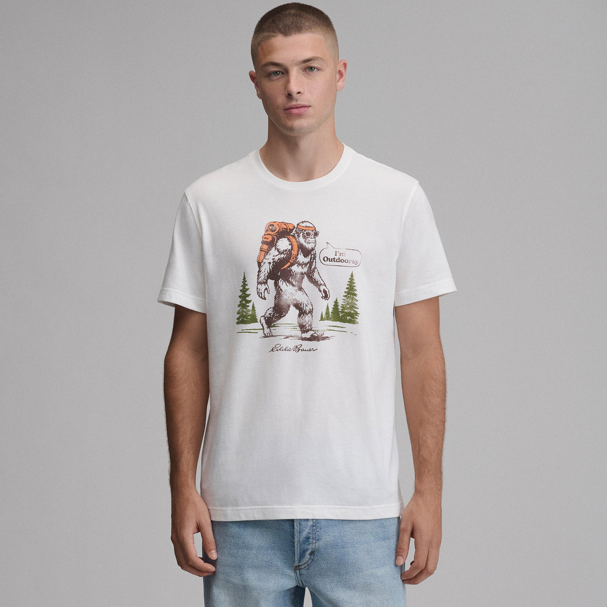 Eddie Bauer Men's EB Outdoorsy Squatch T-Shirt product image