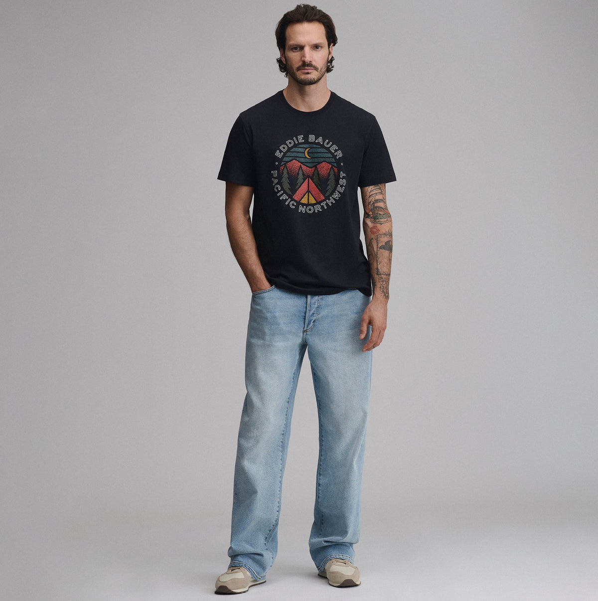 Eddie Bauer Men's EB Pacific Northwest T-Shirt alternate view 3