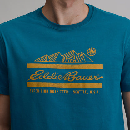 Eddie Bauer Men's EB Script Signature T-Shirt alternate view 2