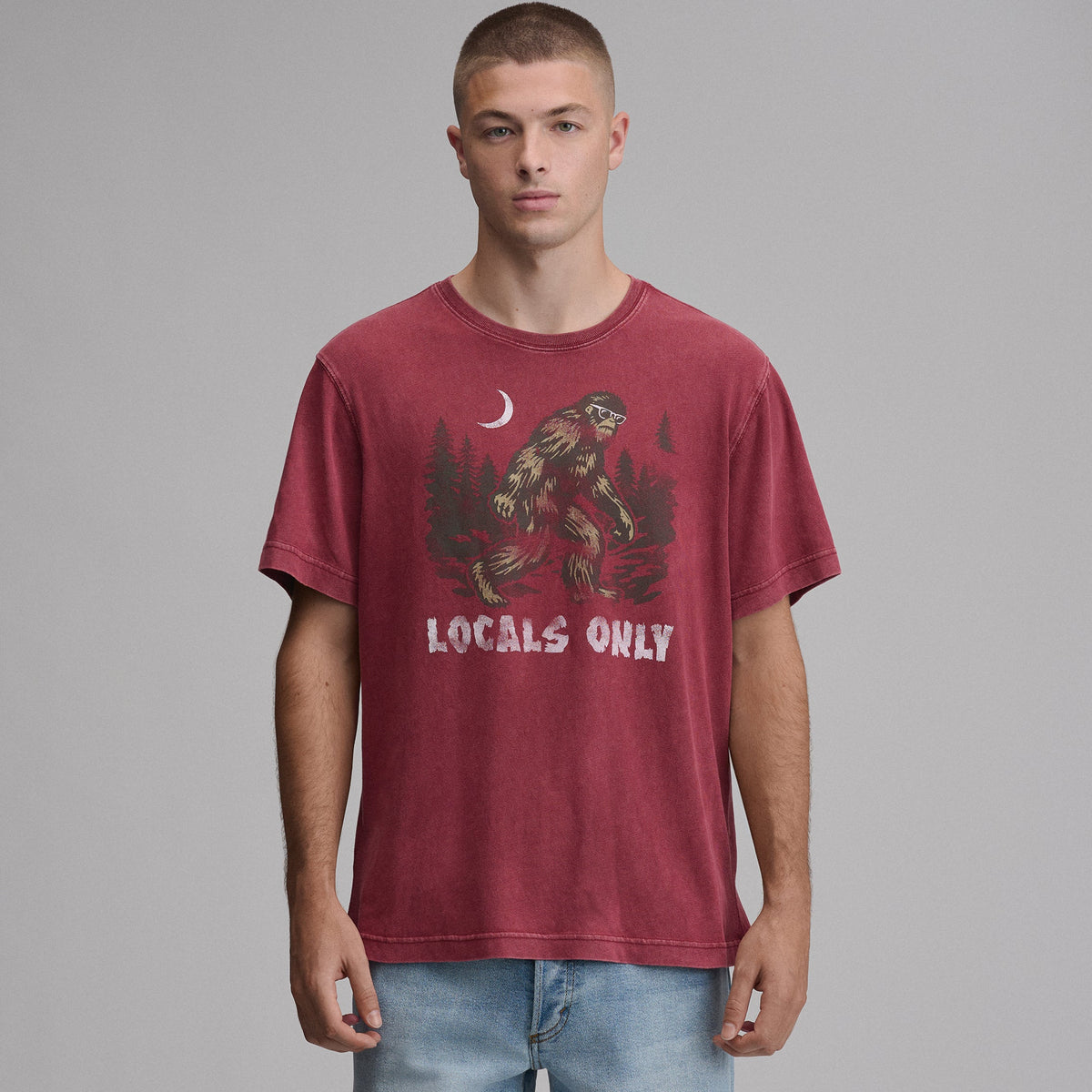 Eddie Bauer Men's EB Squatch Locals Only T-Shirt product image