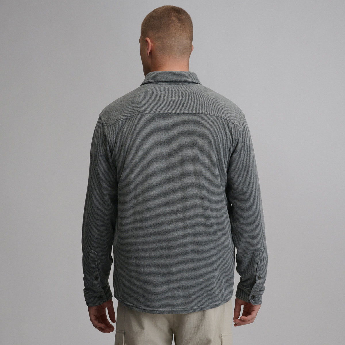 Eddie Bauer Men's Chutes Microfleece Shirt alternate view 4