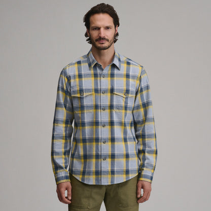 Eddie Bauer Men's Long-Sleeve Eddie's Cabin Shirt - Jaspe Flannel product image