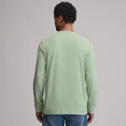 Eddie Bauer Men's Legend Wash 100% Cotton Long-Sleeve Classic T-Shirt alternate view 5