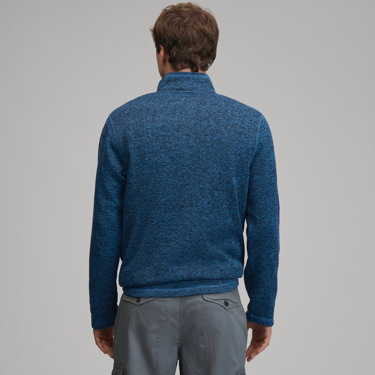 Eddie Bauer Men's Radiator Fleece 2.0 Snap Mock Pullover alternate view 1