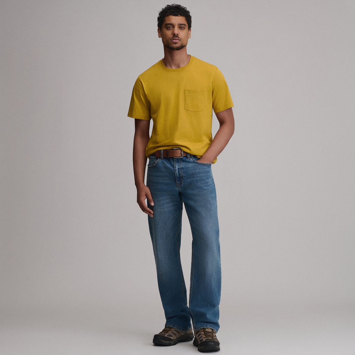 Eddie Bauer Men's Legend Wash 100% Cotton Short-Sleeve Pocket T-Shirt alternate view 3