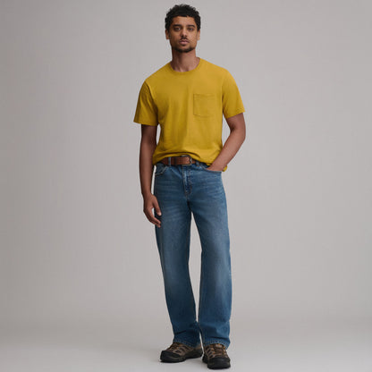 Eddie Bauer Men's Legend Wash 100% Cotton Short-Sleeve Pocket T-Shirt alternate view 3