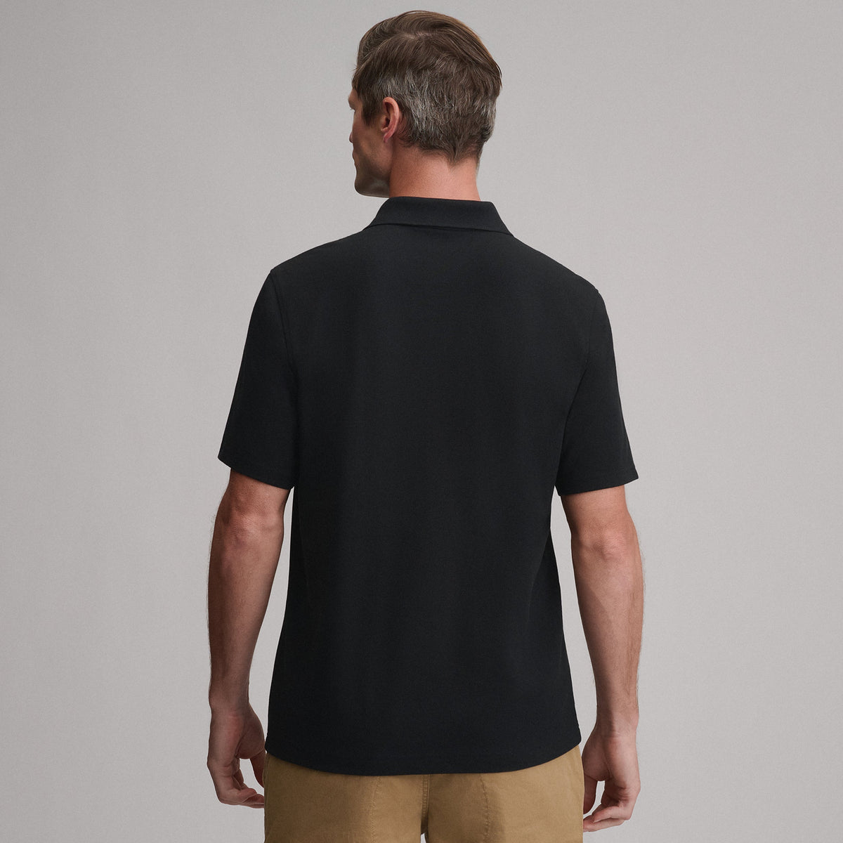 Eddie Bauer Men's Signature Piqué Short-Sleeve Polo alternate view 5