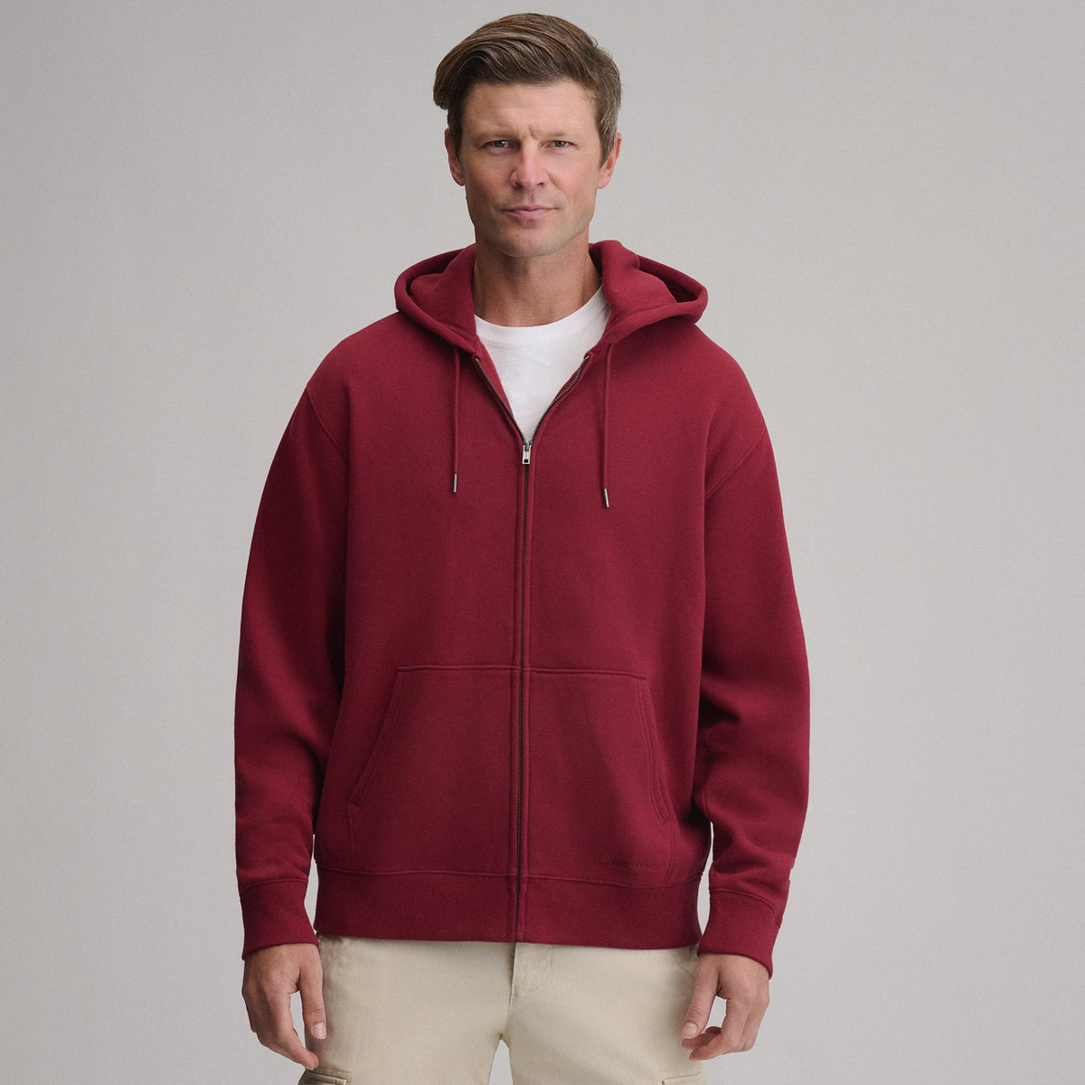 Eddie Bauer Men's Vintage Soft Full-Zip Sweatshirt alternate view 5