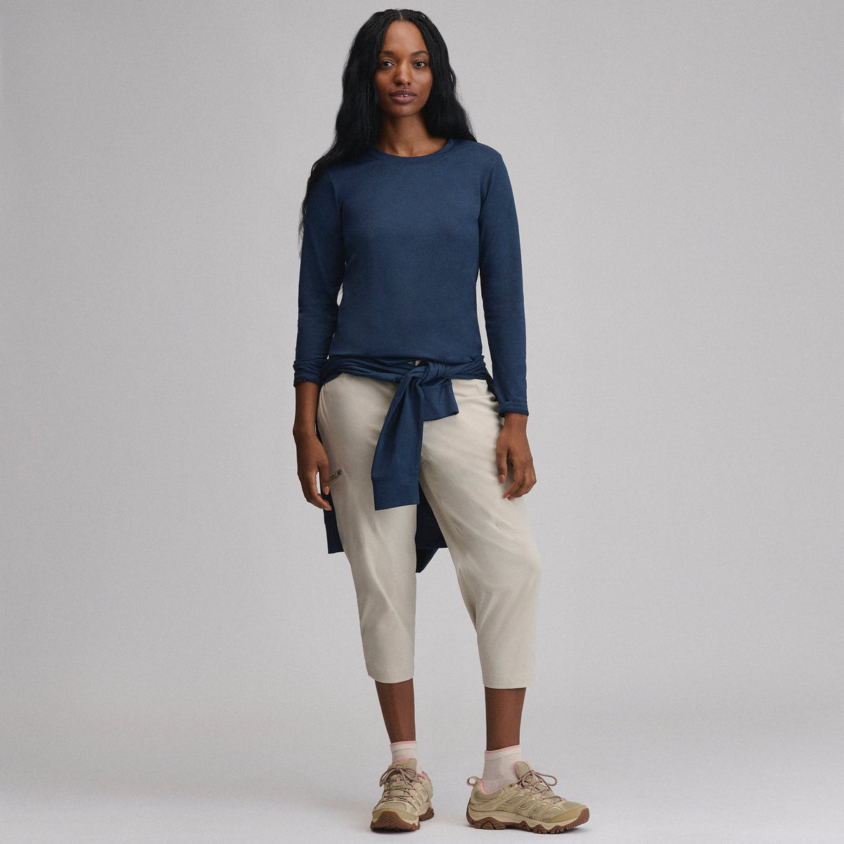 Eddie Bauer Women's Train Ascent Long-Sleeve Crew alternate view 3