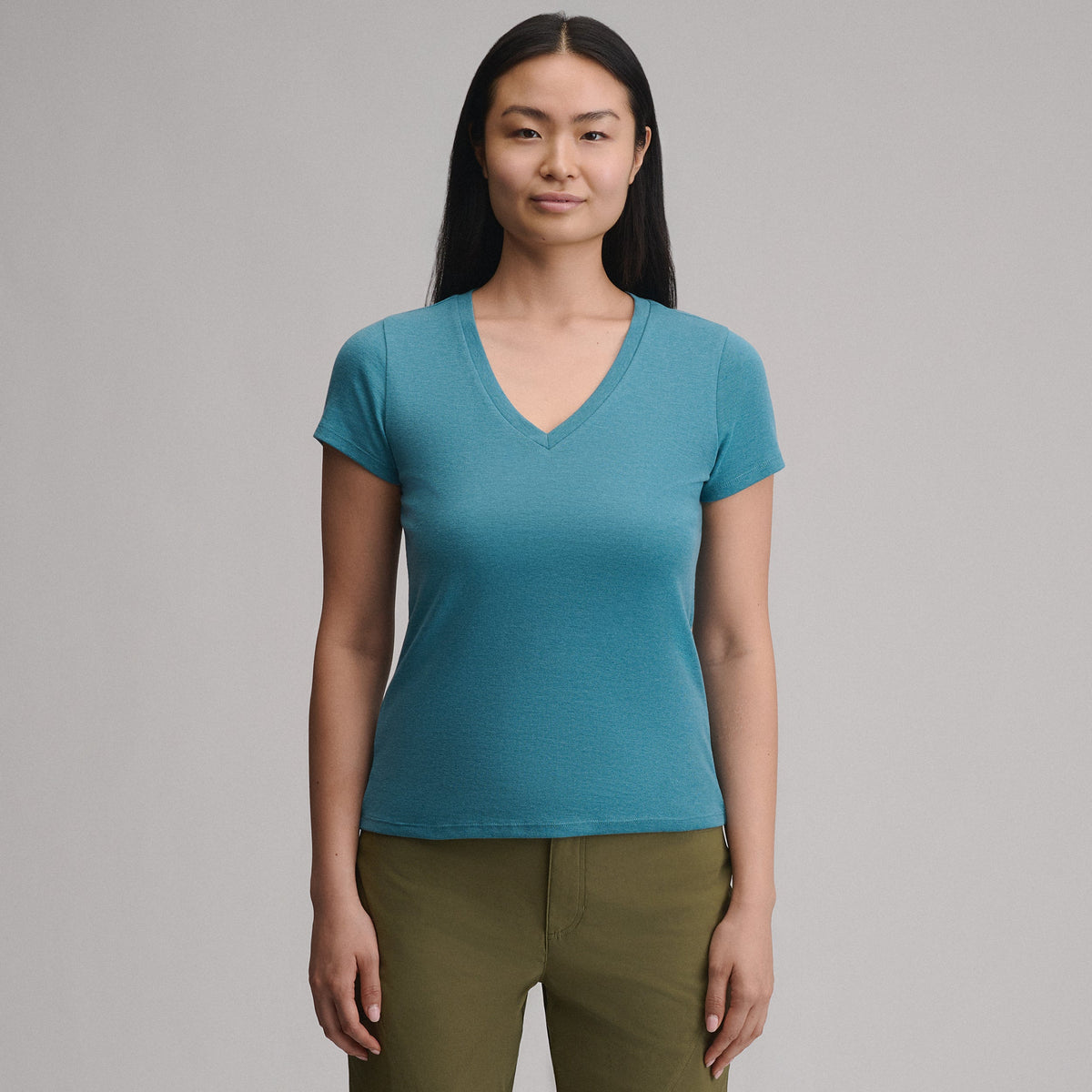 Eddie Bauer Women's Everyday Short-Sleeve V-Neck T-Shirt product image