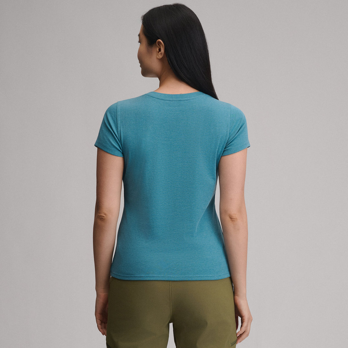 Eddie Bauer Women's Everyday Short-Sleeve V-Neck T-Shirt alternate view 1