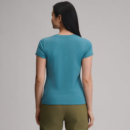 Eddie Bauer Women's Everyday Short-Sleeve V-Neck T-Shirt alternate view 1