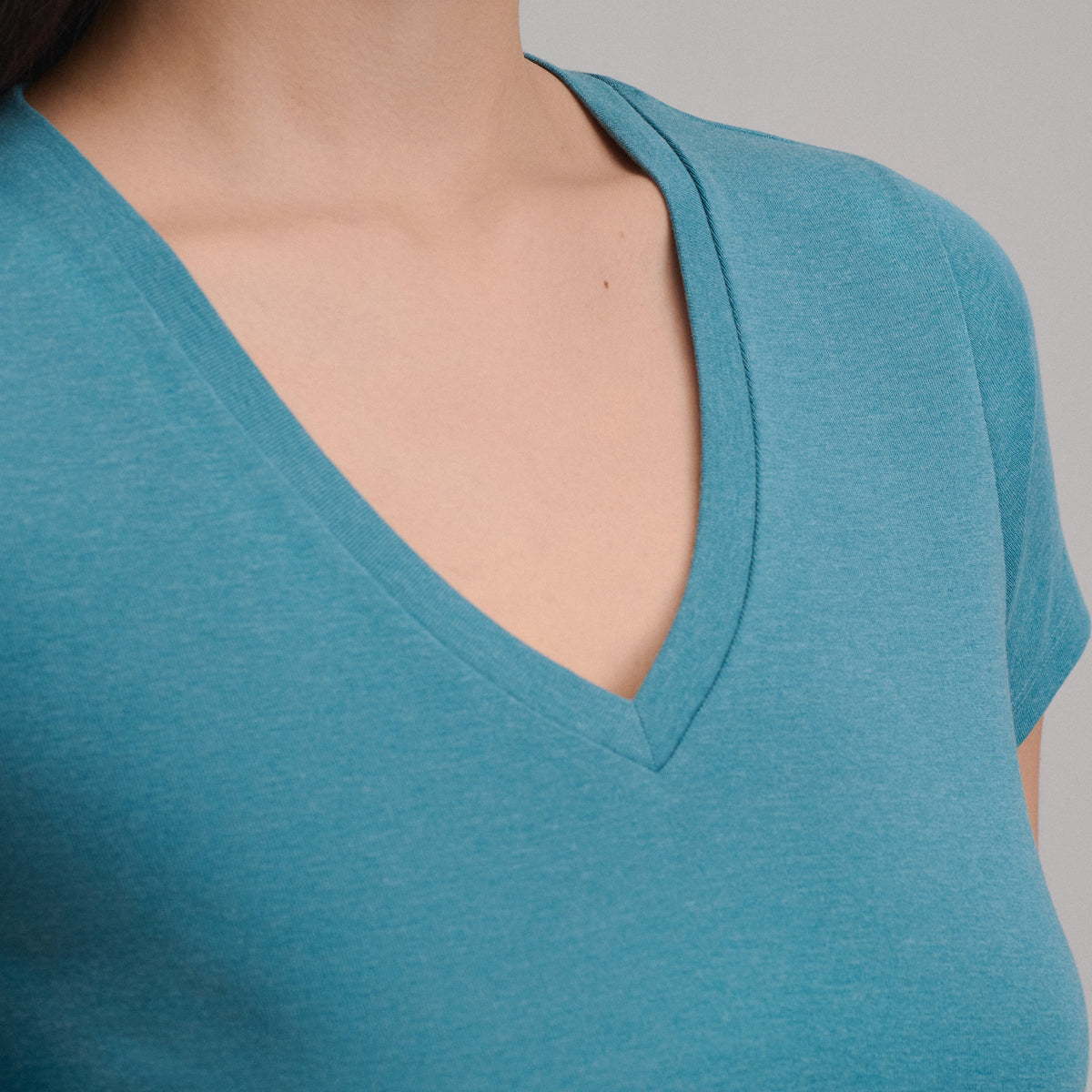 Eddie Bauer Women's Everyday Short-Sleeve V-Neck T-Shirt alternate view 2
