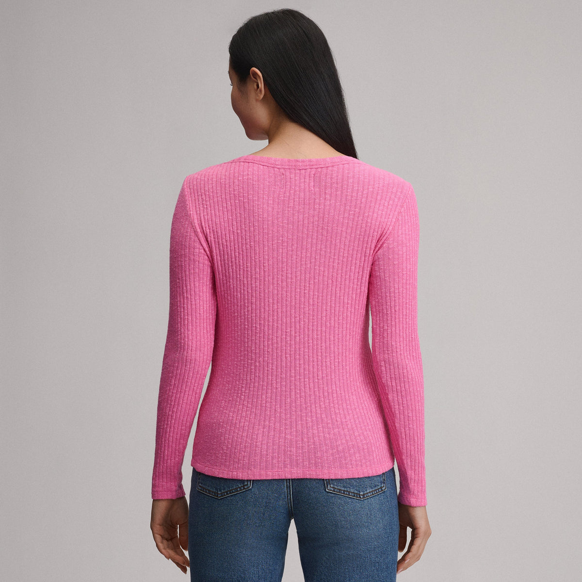 Eddie Bauer Women's Long-Sleeve Hacci Ribbed Top alternate view 5