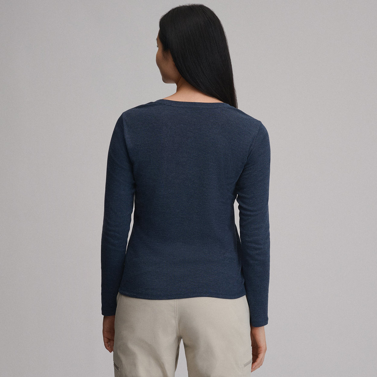 Eddie Bauer Women's Everyday Long-Sleeve Crewneck T-Shirt alternate view 1