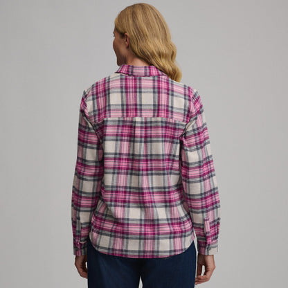 Eddie Bauer Women's Long-Sleeve Heritage Soft Classic Flannel Shirt alternate view 5