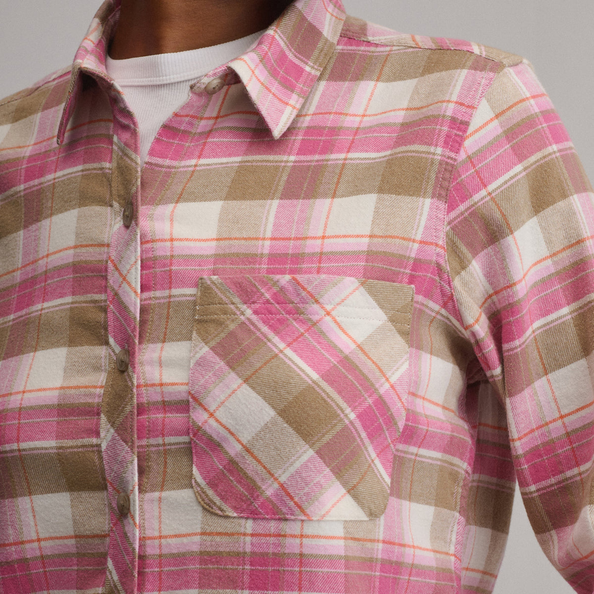 Eddie Bauer Women's Field Flex Flannel Shirt alternate view 2