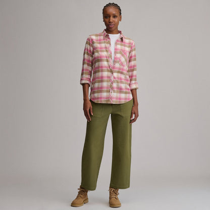 Eddie Bauer Women's Field Flex Flannel Shirt alternate view 3