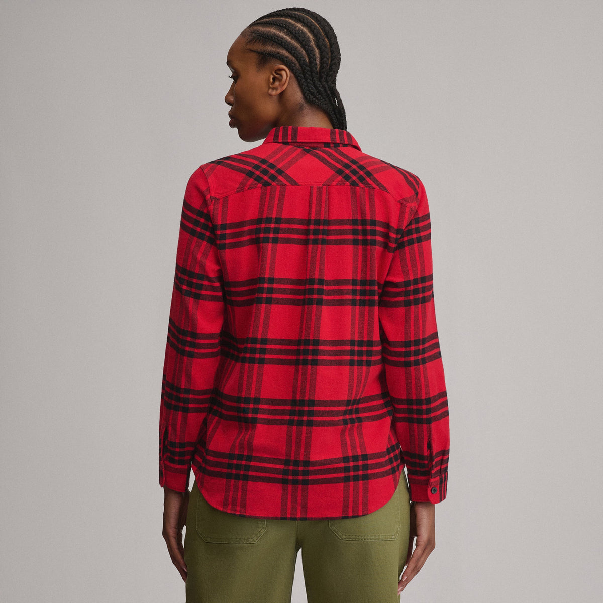 Eddie Bauer Women's Field Flex Flannel Shirt alternate view 5