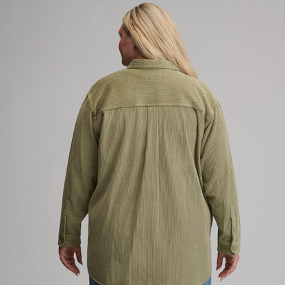 Eddie Bauer Women's Canyons Corduroy Boyfriend Overshirt alternate view 5