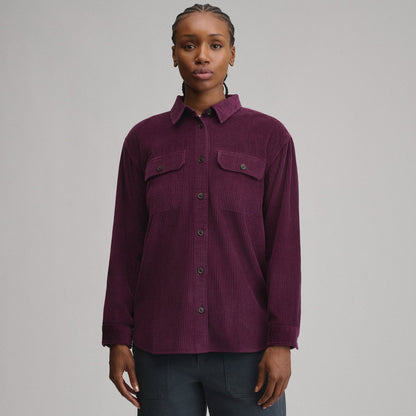 Eddie Bauer Women's Canyons Corduroy Boyfriend Overshirt product image