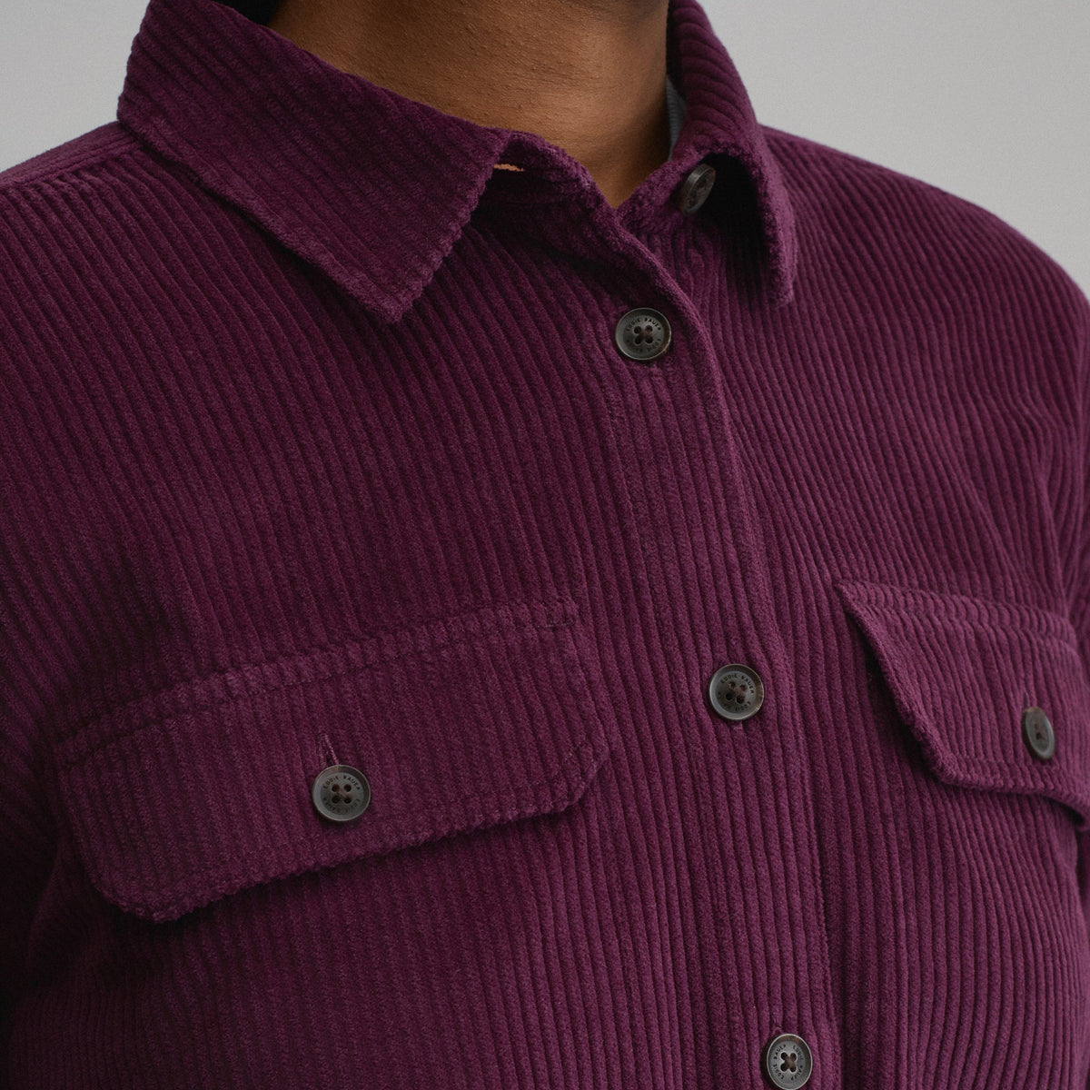 Eddie Bauer Women's Canyons Corduroy Boyfriend Overshirt alternate view 2