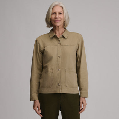 Eddie Bauer Women's Cotton Twill Shirt Jacket product image