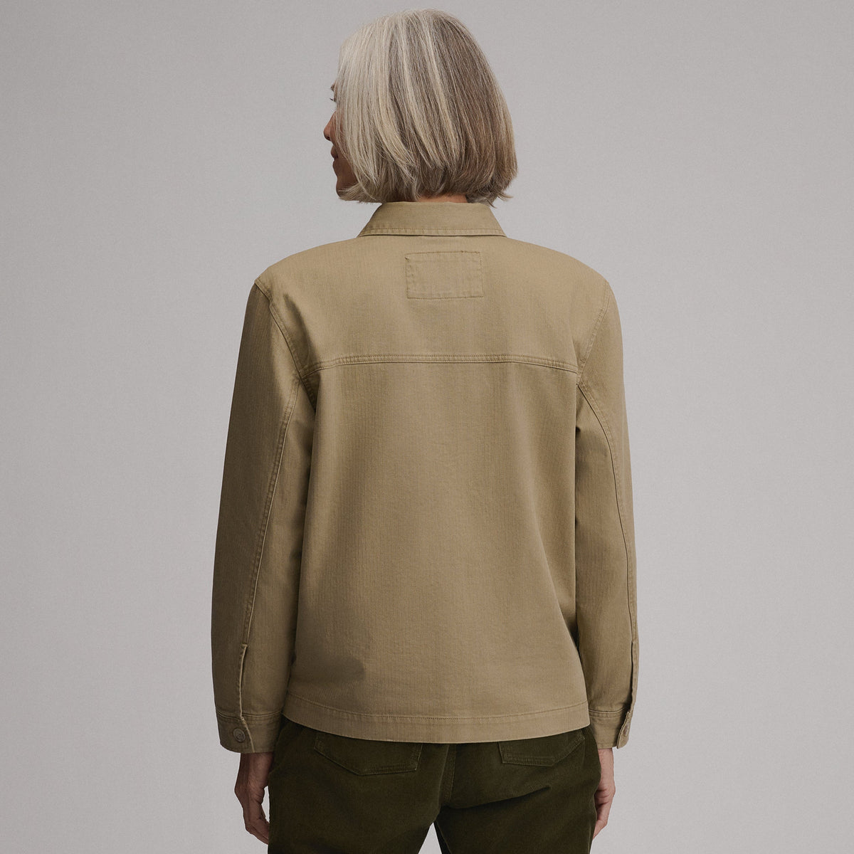 Eddie Bauer Women's Cotton Twill Shirt Jacket alternate view 1