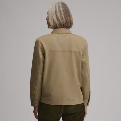 Eddie Bauer Women's Cotton Twill Shirt Jacket alternate view 1
