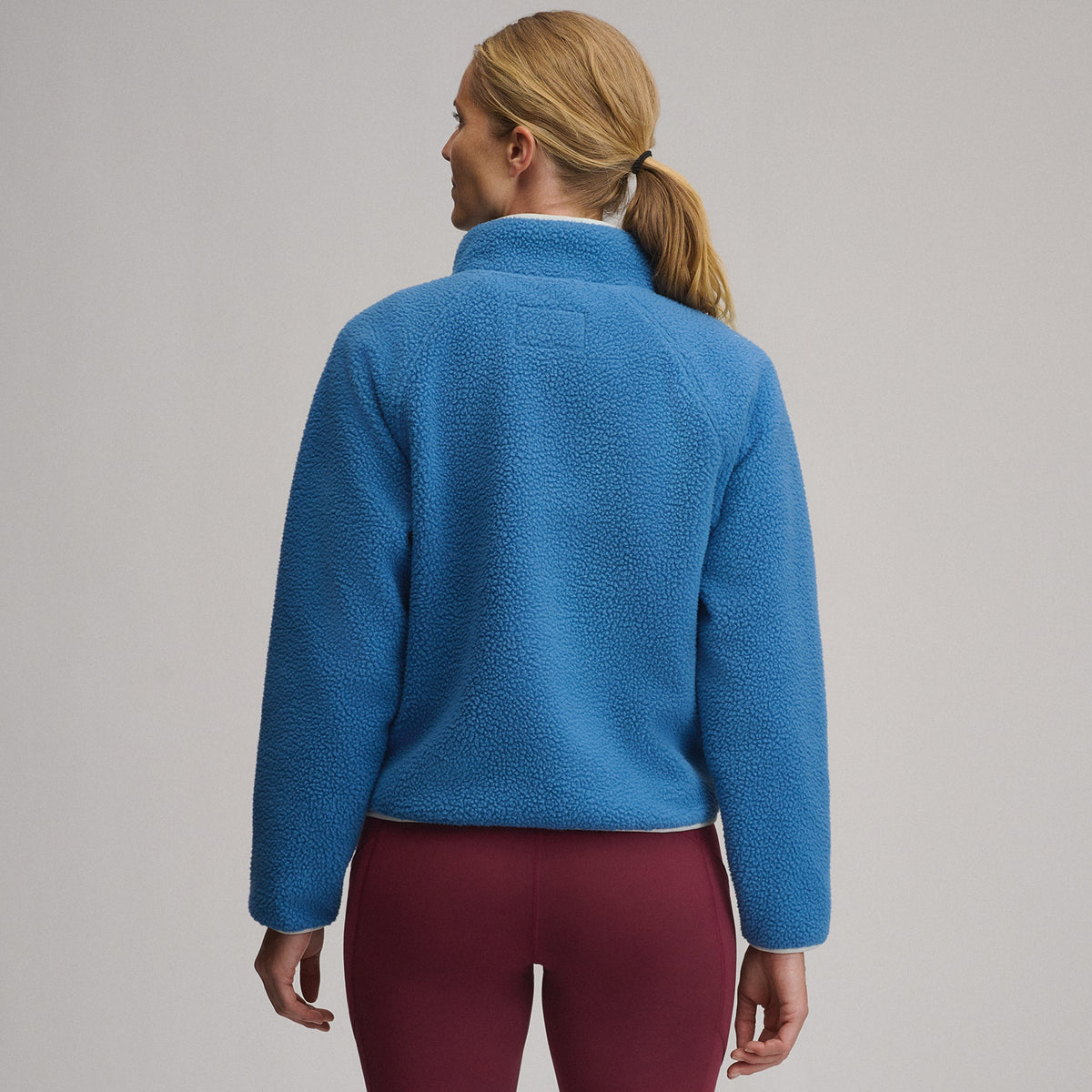 Eddie Bauer Women's Plush Fleece Snap-Mock Pullover alternate view 1