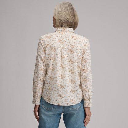 Eddie Bauer Women's Long-Sleeve Western Button-Down Shirt alternate view 5