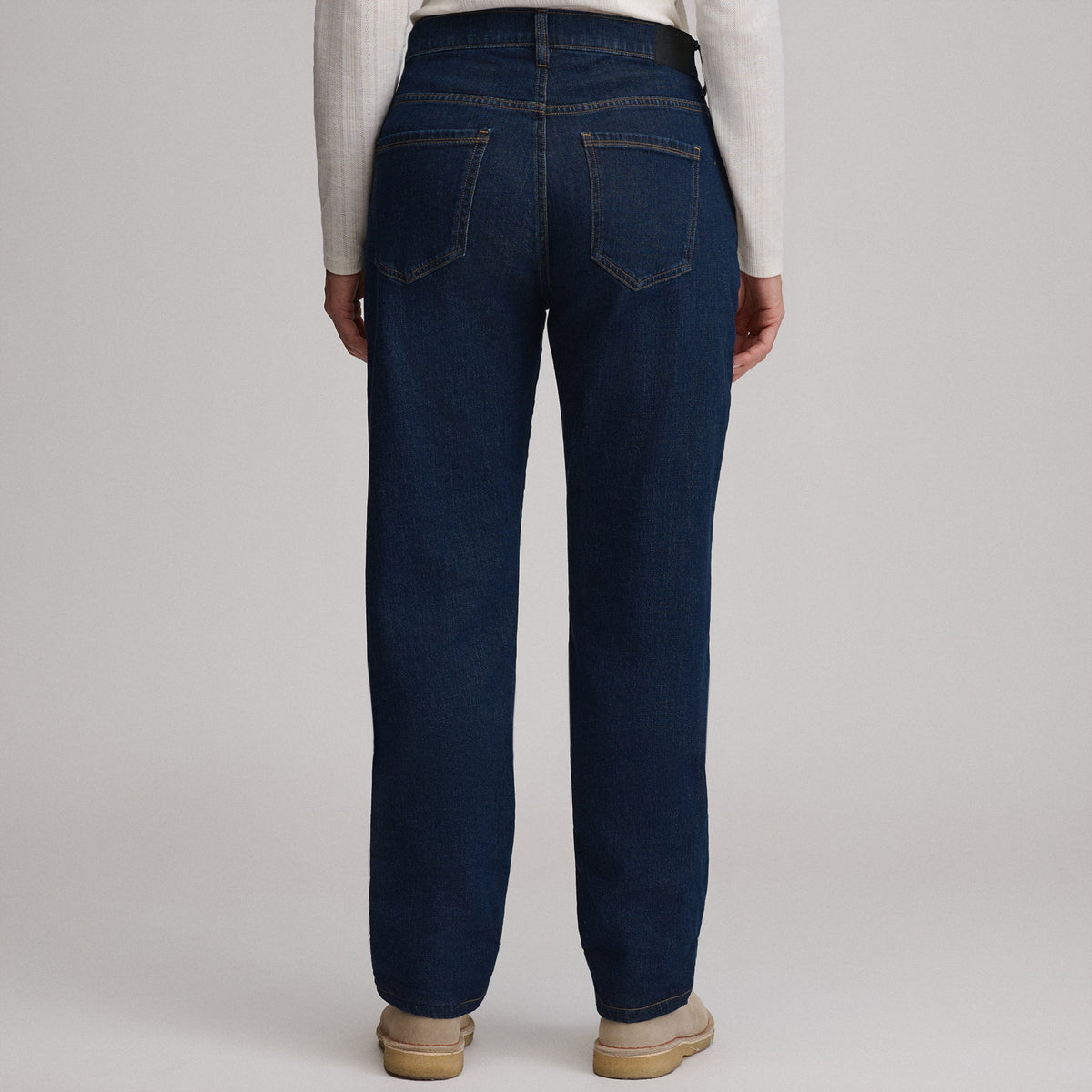 Eddie Bauer Women's Boyfriend Flannel Lined Jean alternate view 1