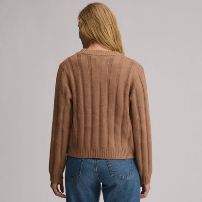 Eddie Bauer Women's Everloft Cable Cardigan Sweater alternate view 1