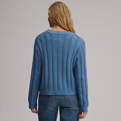 Eddie Bauer Women's Everloft Cable Cardigan Sweater alternate view 5