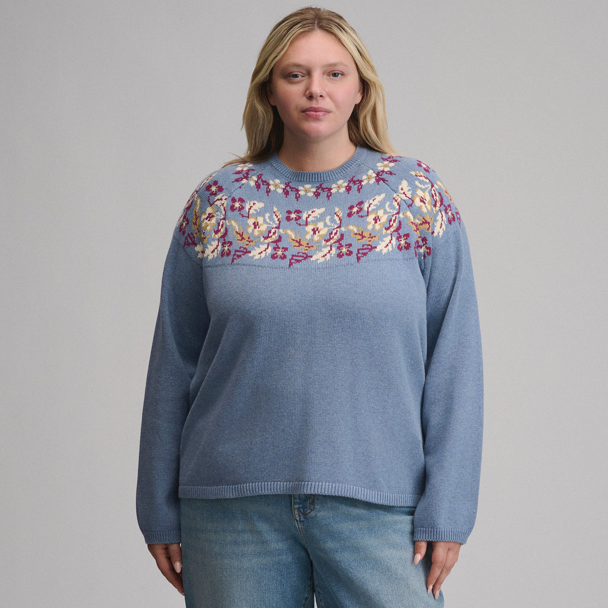 Eddie Bauer Women's Placed Intarsia Sweater product image