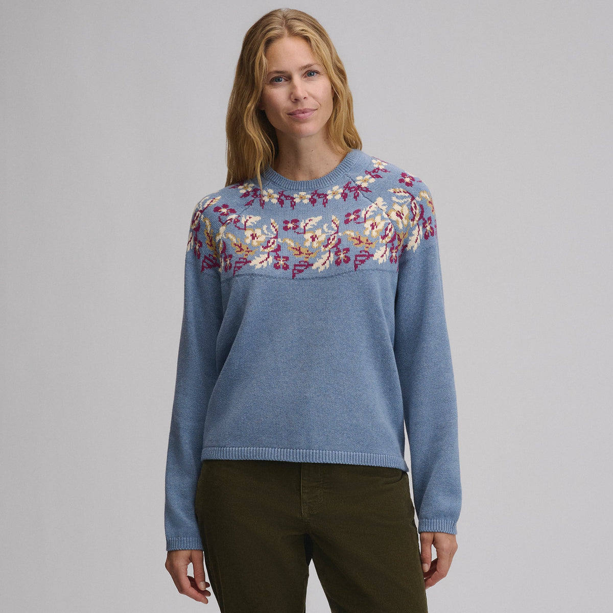 Eddie Bauer Women's Placed Intarsia Sweater alternate view 4