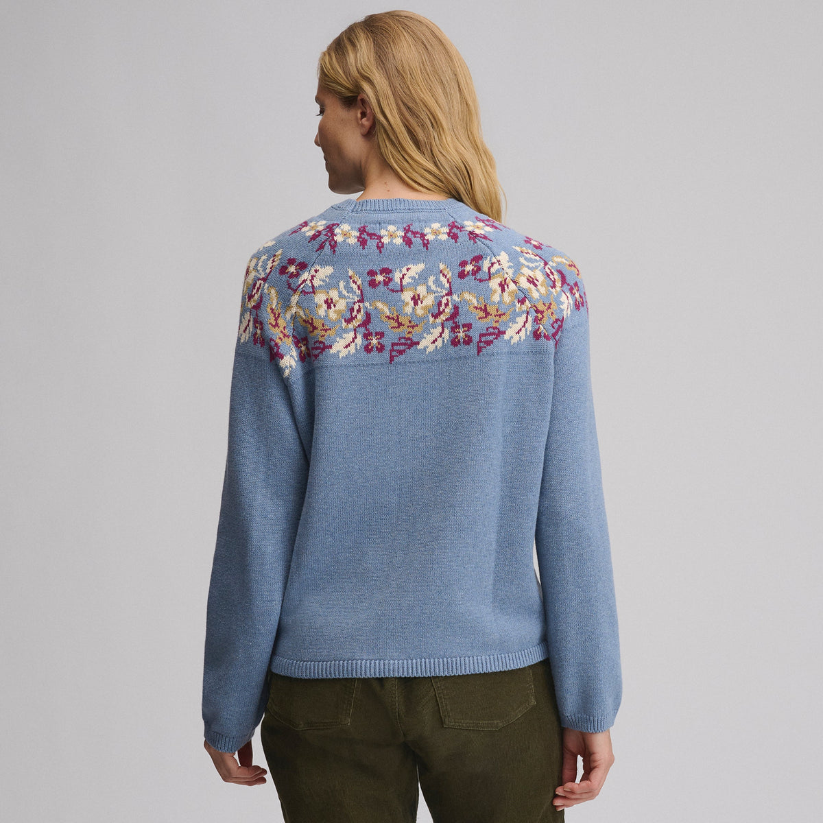 Eddie Bauer Women's Placed Intarsia Sweater alternate view 5