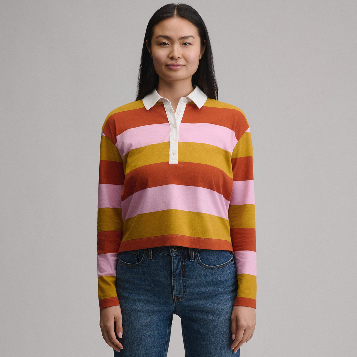 Eddie Bauer Women's Long-Sleeve Rugby Polo product image